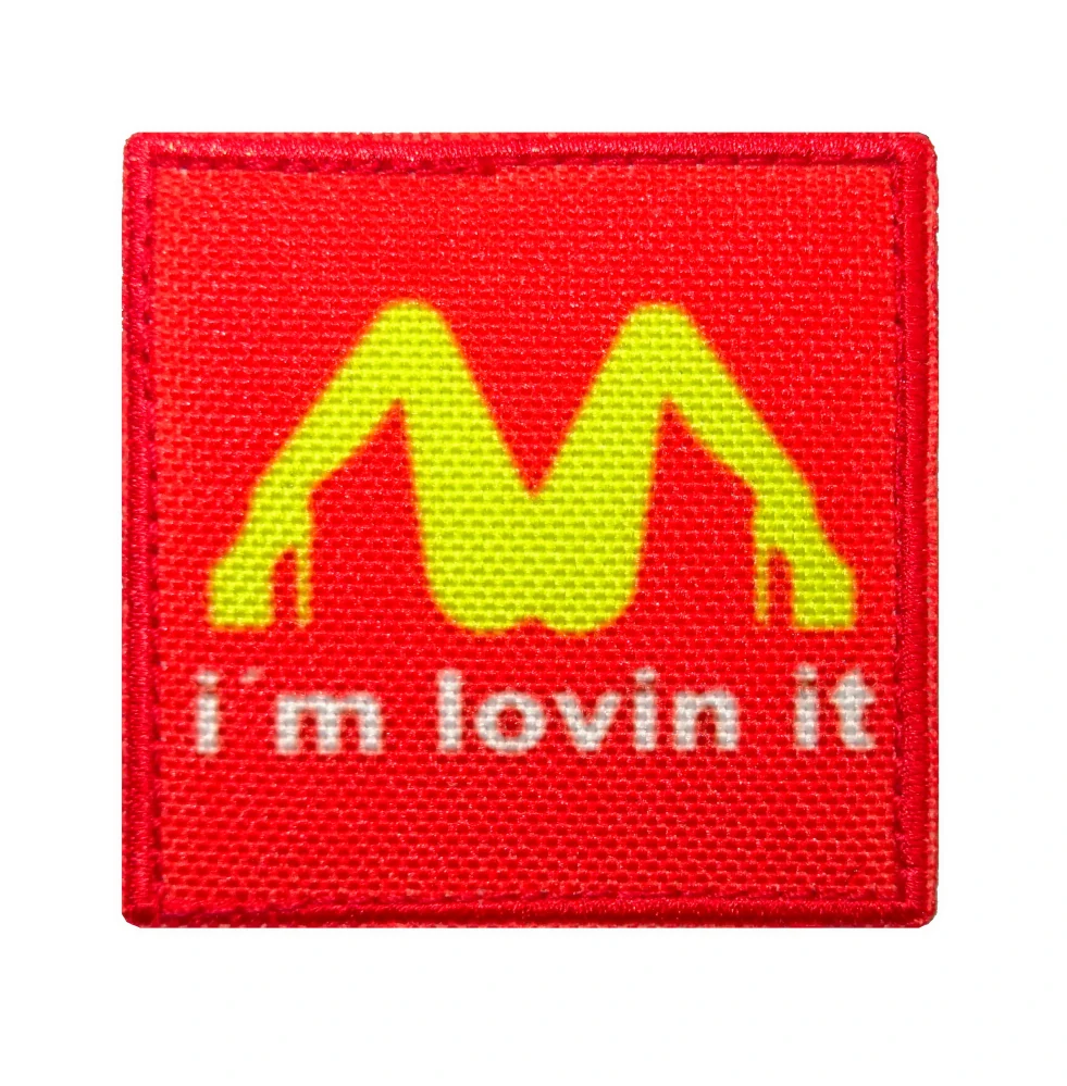 Nášivka malá i am lovin it