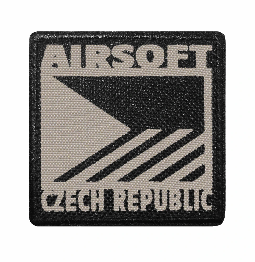 Nášivka malá airsoft Czech Republic písková