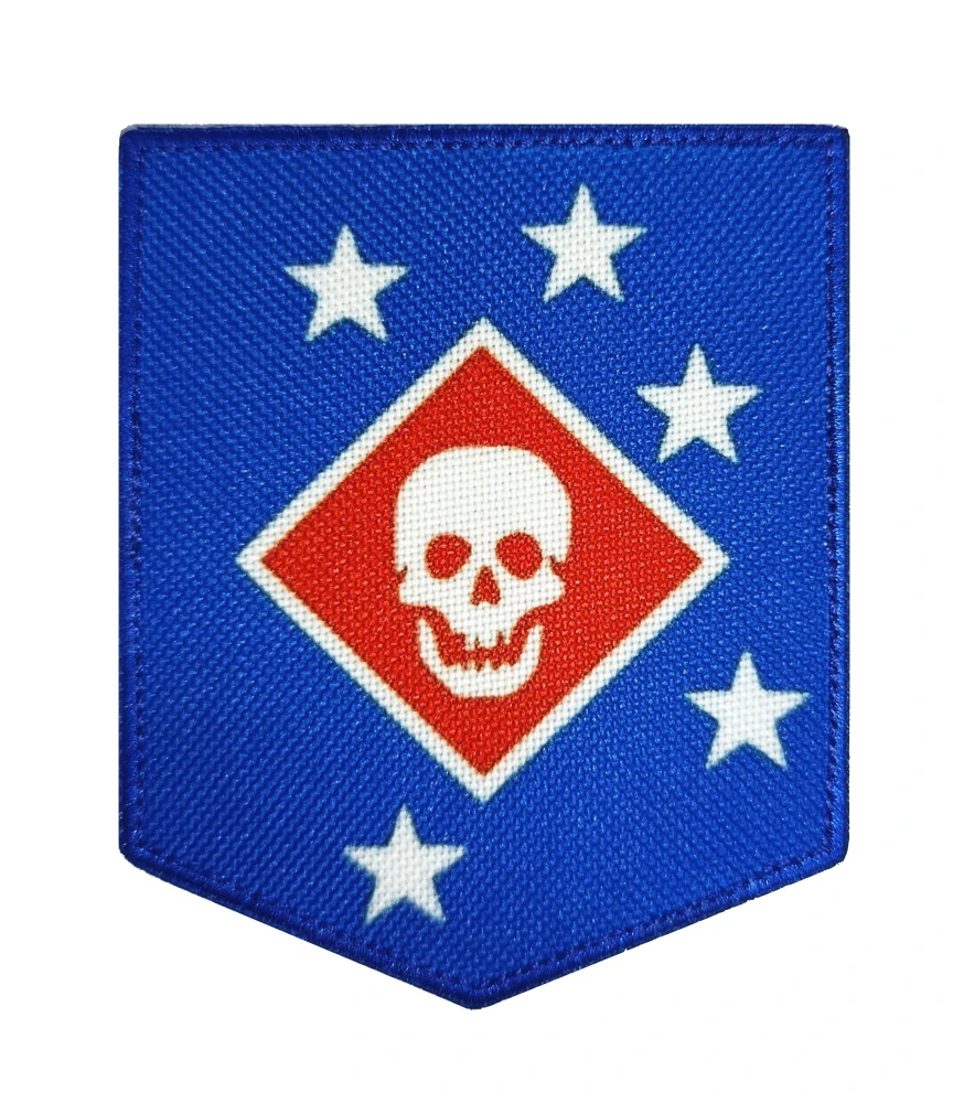 Nášivka Marsoc modrá