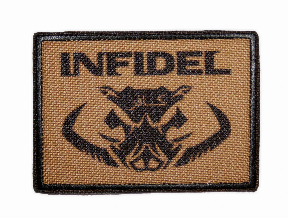 Nášivka INFIDEL PRASE 7 x 5 cm 