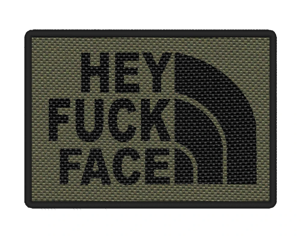 Nášivka HEY FUCK FACE