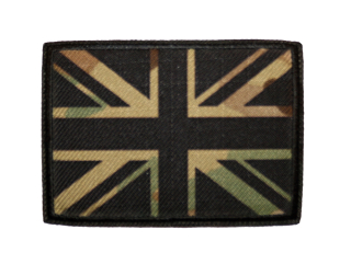Nášivka vlajka Velká Británie multicam