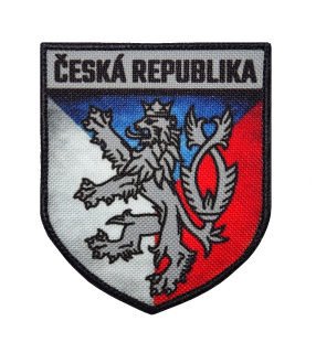Nášivka erb Česká republika lev