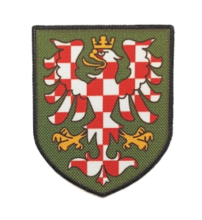 Nášivka erb Moravská orlice oliv