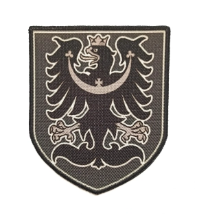 Nášivka erb Slezská orlice černá