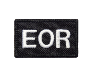 Nášivka mini EOR černá