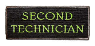 Nášivka Red Dwarf Červený Trpaslík Second Technician