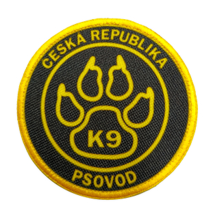 Nášivka PSOVOD Česká republika K9