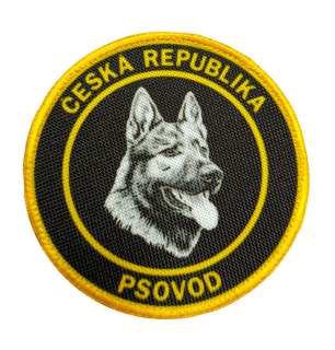 Nášivka PSOVOD Česká republika vlčák