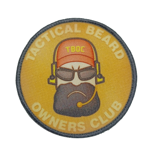 Nášivka Tactical beard