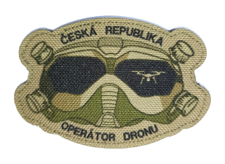 Nášivka Česká republika Operátor dronu oliv 