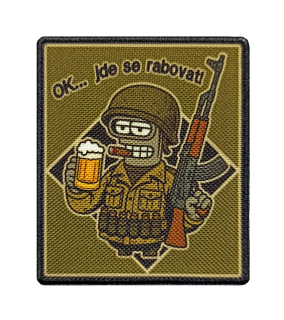 Nášivka Bender Ok... jde se rabovat!