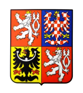 Nažehlovačka velký státní znak ČR